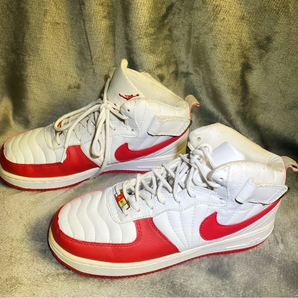 RARE Nike Air Jordan fusion best of both worlds af7 red and white 2007 - Picture 12 of 15